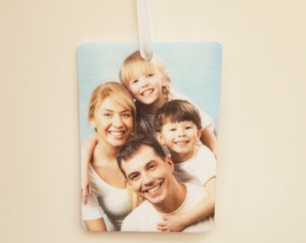 Personalised Car Air Freshener Custom printed with your picture