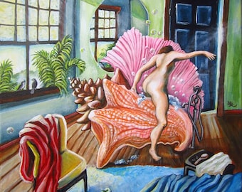 The Conch Bath, kunstwerk van Key West