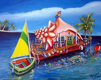 Dreams Float Conch Shell House - Key West, Florida