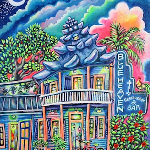 Blue Heaven, Key West Art Print