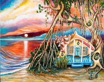 De Baai van het paradijs - Het Westen van de sleutel, Florida