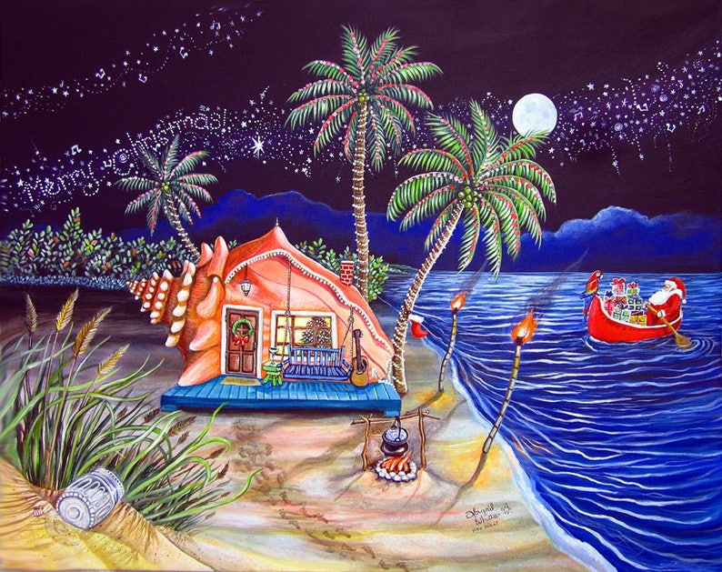 Margaritaville Conch Christmas Key West Florida Etsy