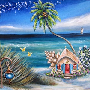 Fairytale Conch House, a shell house - Key West, Florida