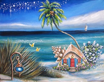 Fairytale Conch House, a shell house - Key West, Florida