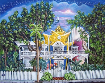 Zonsondergang en Sapodillo's