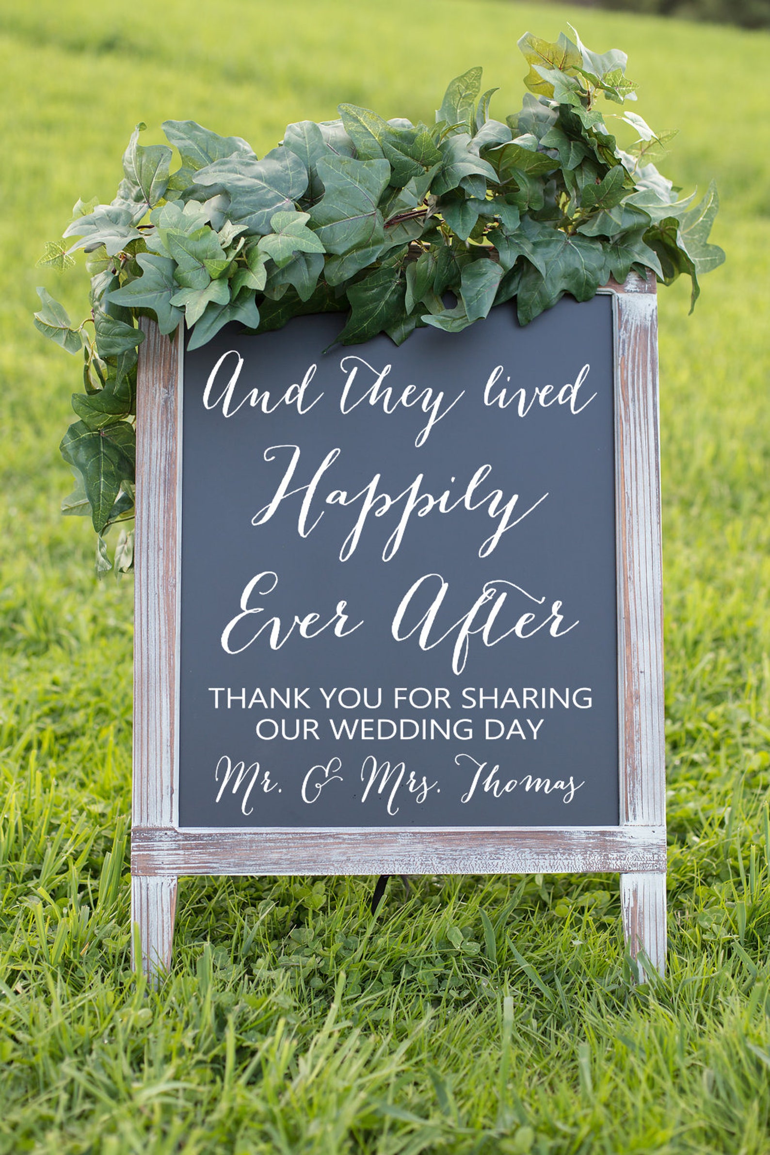 Wedding Decal Personalized Decal Wedding Decals Vinyl Etsy