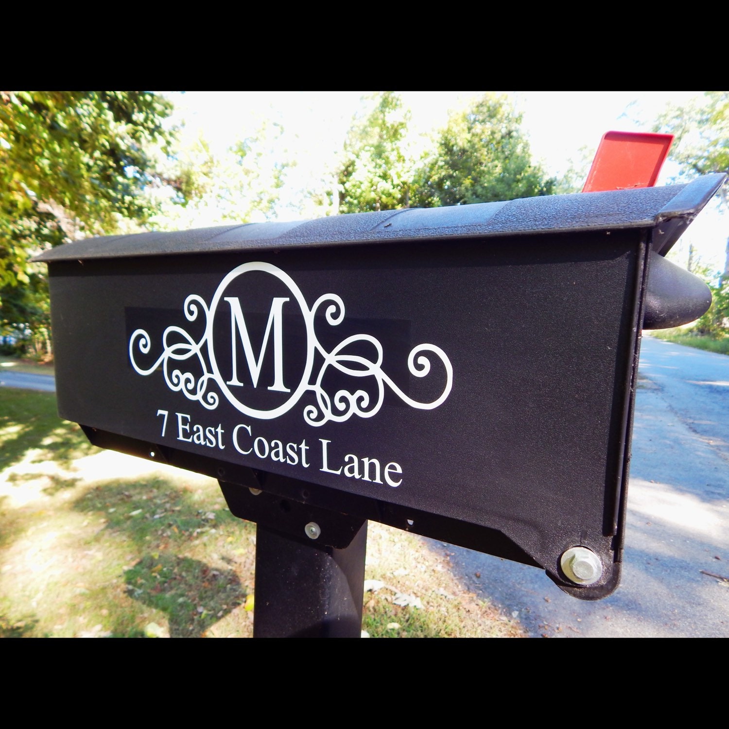 Custom Mailbox Vinyl Custom Mailbox Decals Custom Decals Etsy