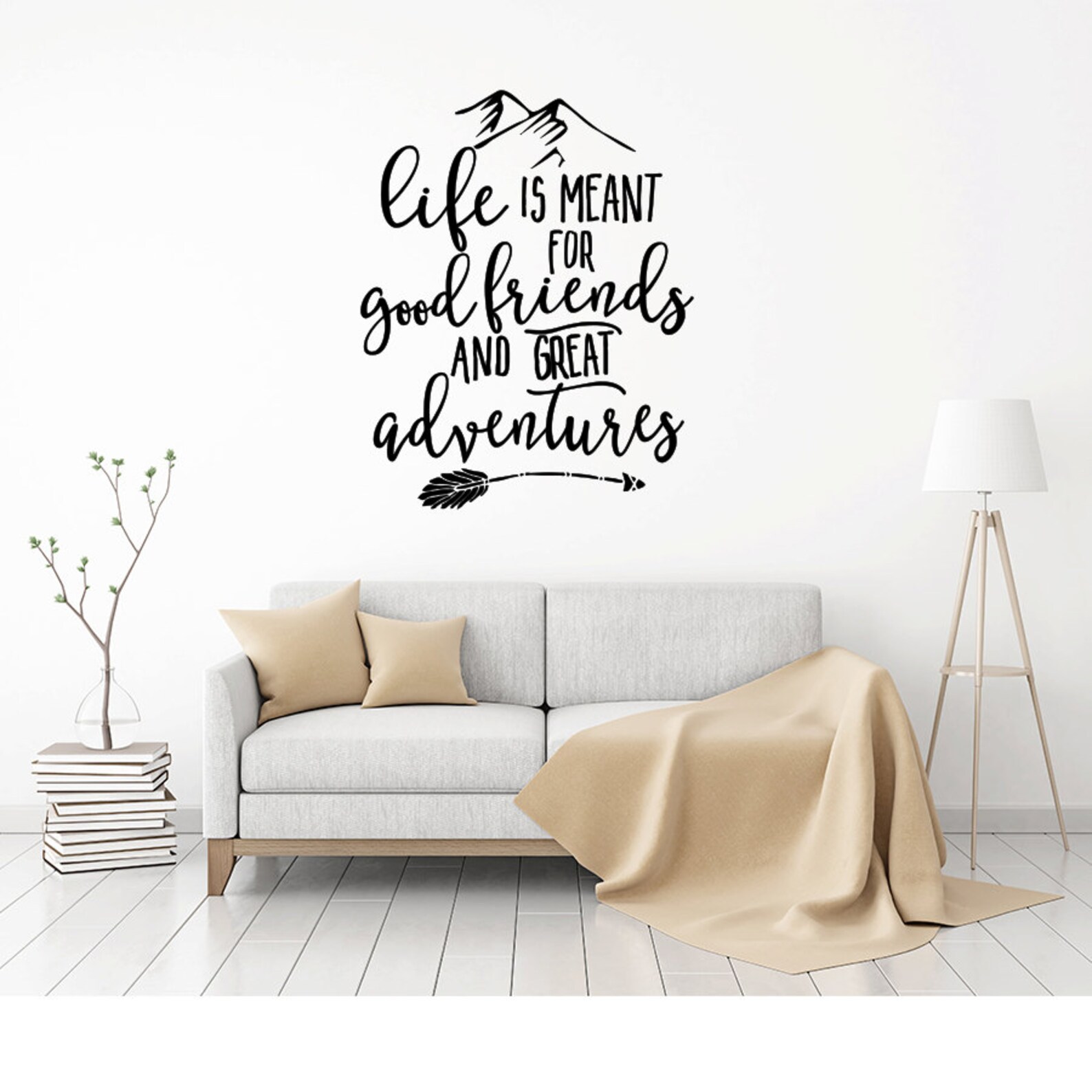 Adventure Wall Decal Explorer Travel Gifts Say Yes to New Etsy