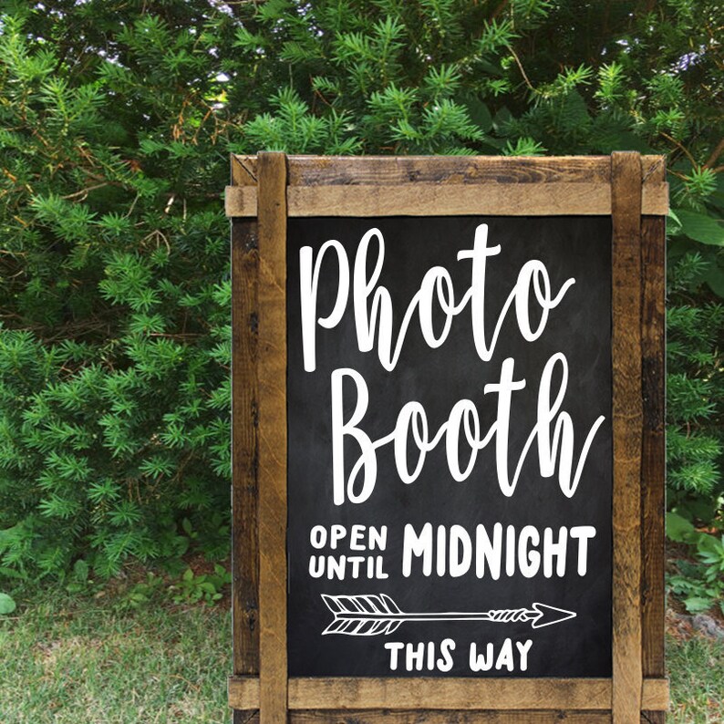 Photo Booth Decals Photo Booth Sign Photo Booth Photobooth Etsy