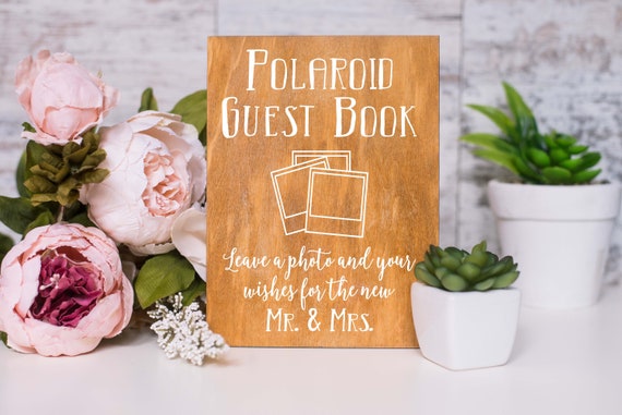 Diy Wedding Guestbook Wedding Guest Book Rustic Wedding Etsy