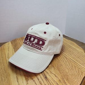 VTG Bud Budweiser King Of Beers Embroidered Strapback Hat The Game Adjustable