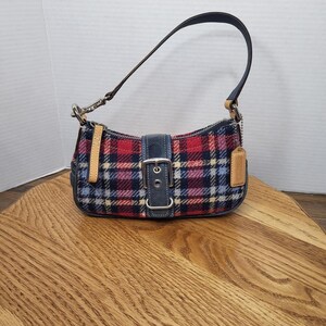 Plaid Coach Purse - Etsy display picture 2