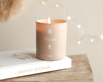 Mama scented candle with Jewel