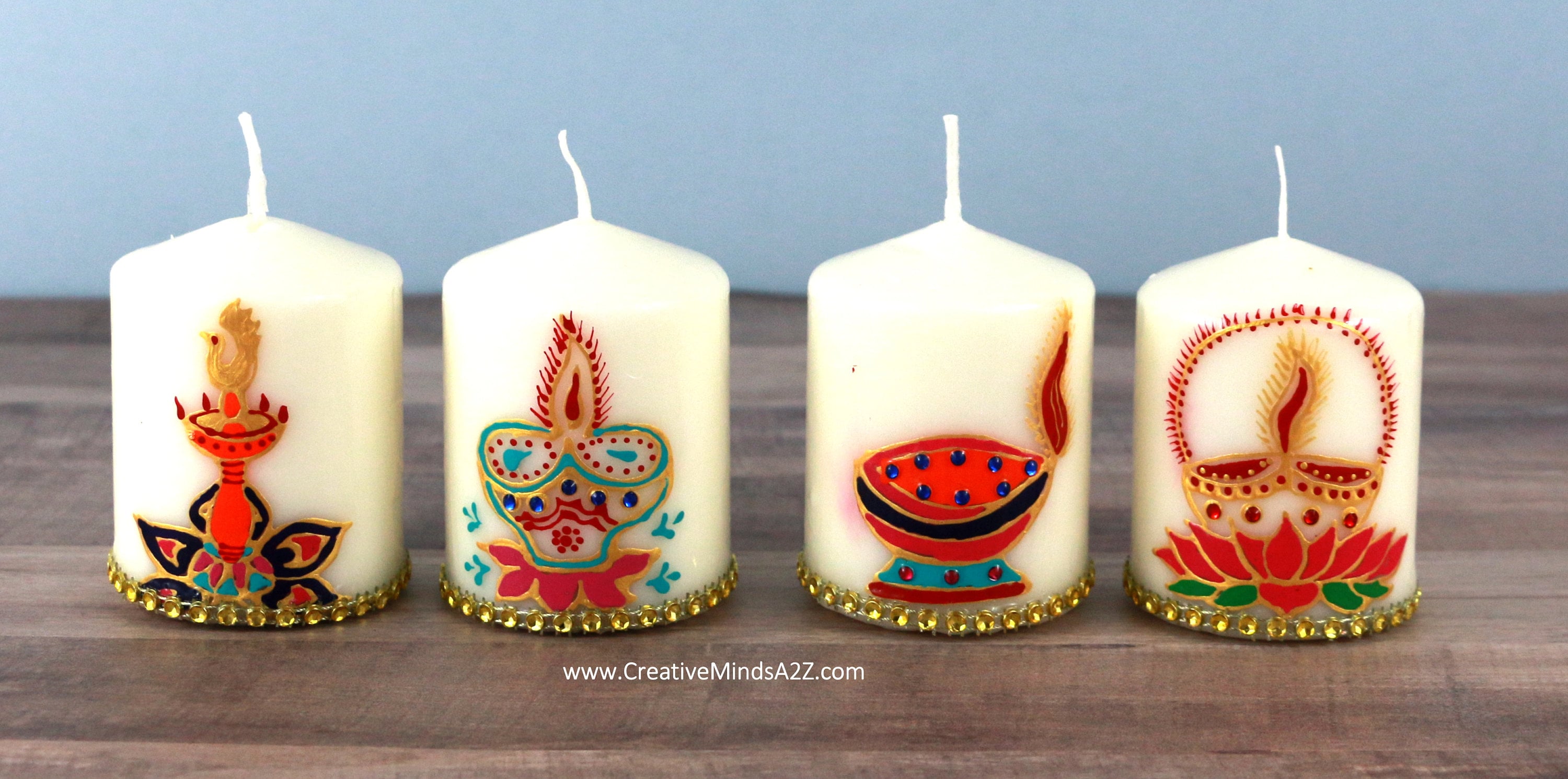 Set of 4 Diwali Candles Henna Candle Diwali Decor Return Gifts Indian  Festival Deepawali Diya Bollywood Decor Wedding Mehndi Party Favors - Etsy  Sweden