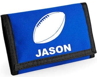 Personalised Football Player School Book Bag *Choice of colours* Mayzie Designs®