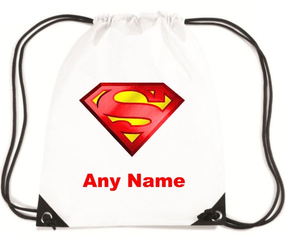 Personalised Kids Tinkerbell Gym Bag School//Swimming BOY//Girls
