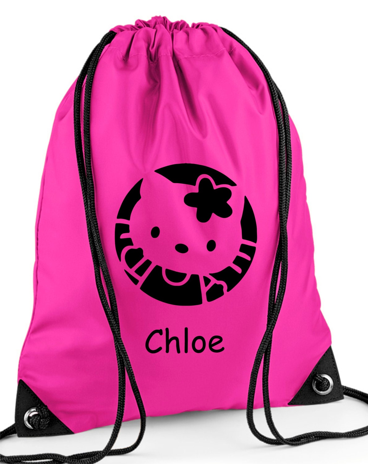 Personalised Hello Kitty PE/Swim Duffle/Drawstring Bag Etsy