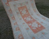 Large Turkish Oushak Carpet, Neutral Faded Colors Rug, Hand Woven Overdyed Wool Carpet for Home Office Decor 6 39 5 39 39 X 10 39 3 39 39 195 X 312cm