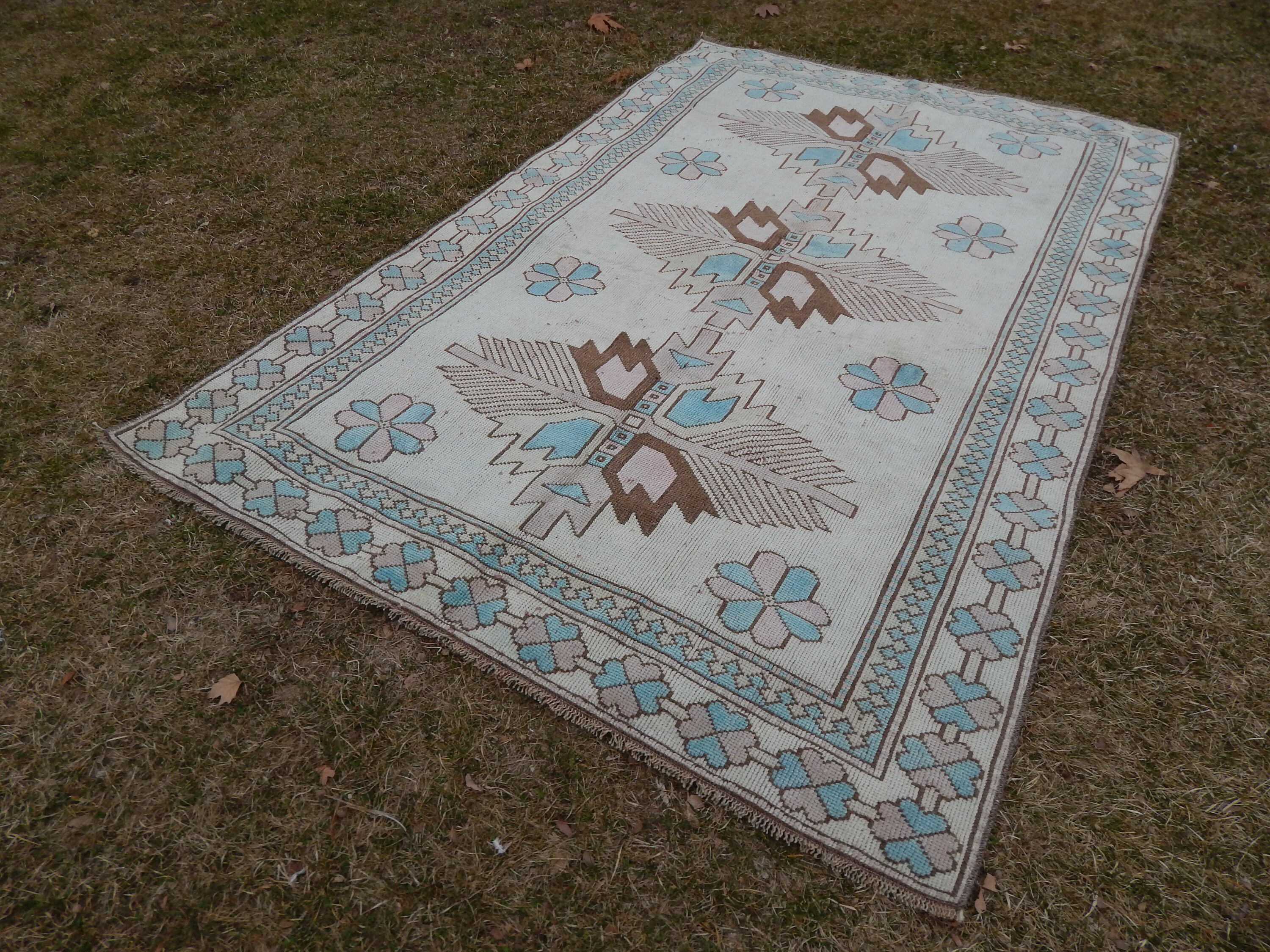116×212\" Feel nature”ViNTAGE TURKiSH RUG 116×212