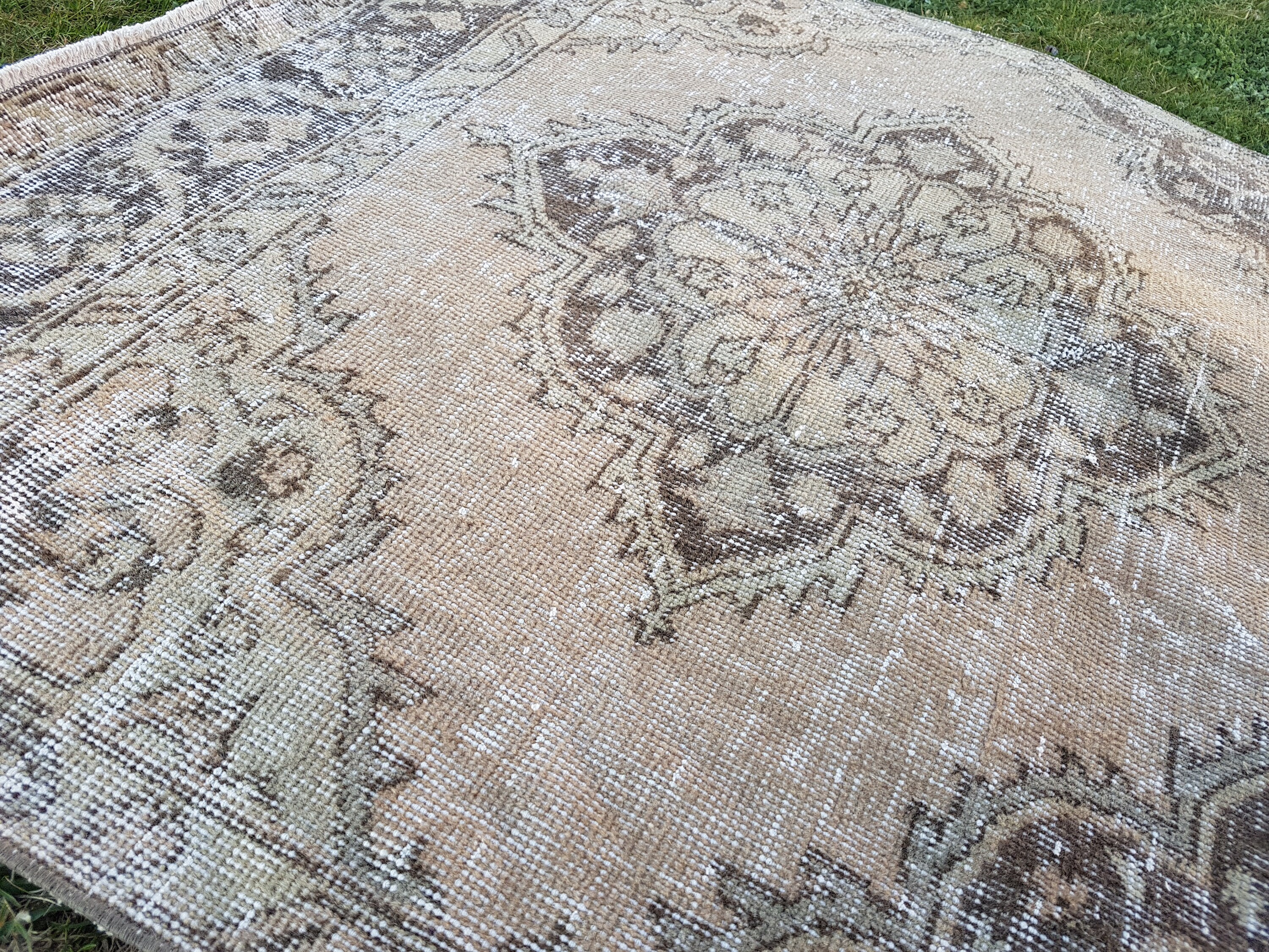 Large Hallway Runner Muted Color Rugs Runner Antique Etsy