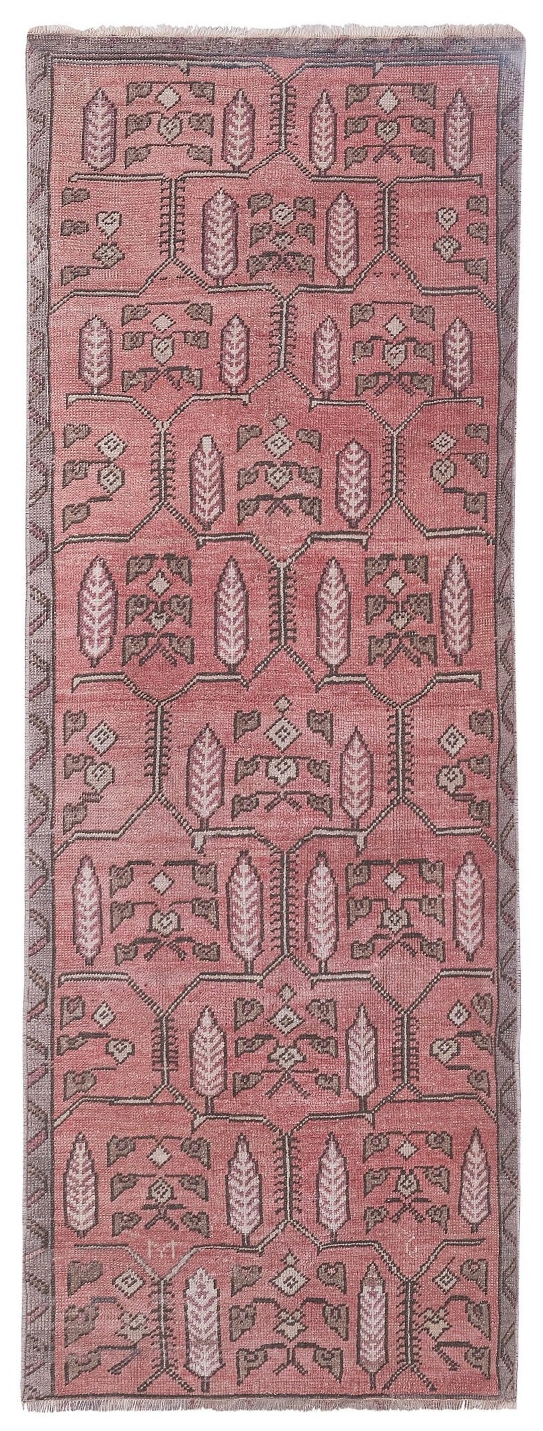 vintage-tribal-muted-colors-tree-of-life-pattern-oushak-hallway-runner