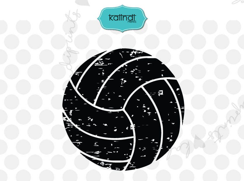 Download Grunge Volleyball Svg Grunge Svg Distressed Svg Sports Svg Etsy