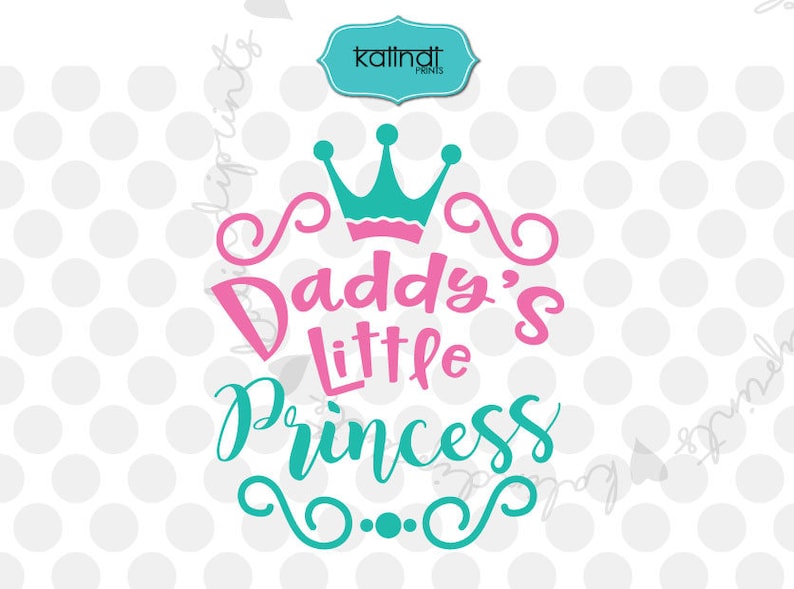 Download Daddys little princess svg princess svg newborn svg baby ...