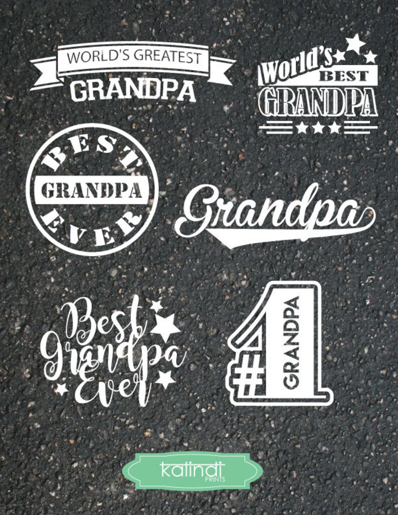 Download Grandpa SVG files Grandparents Day svg Fathers day gifts | Etsy