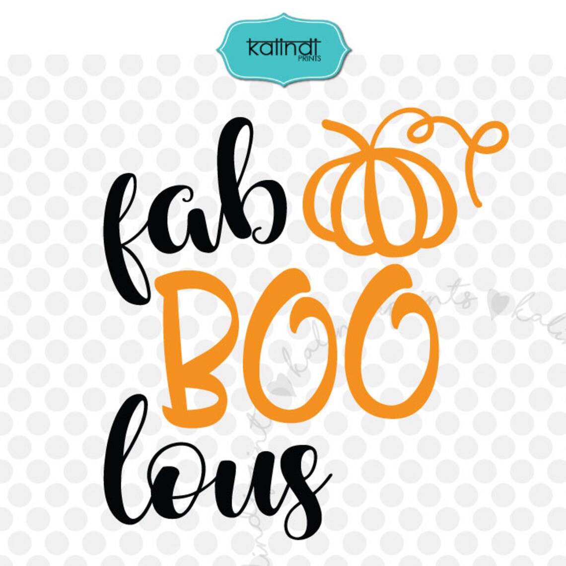 Fab-boo-lous svg Halloween svg faboolous svg halloween | Etsy