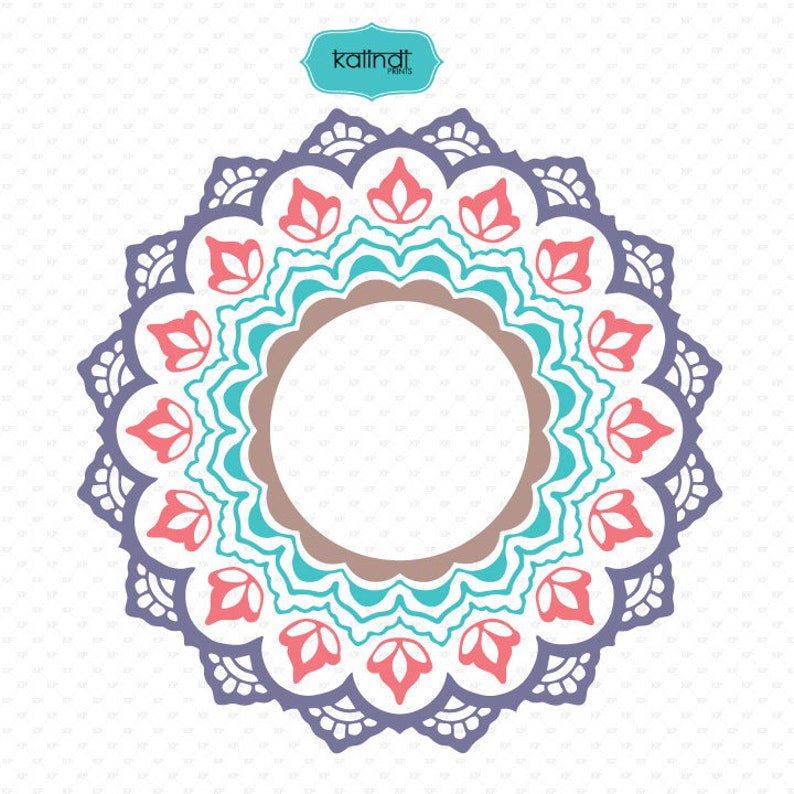 Free Free 350 Mandala Flower Monogram Svg SVG PNG EPS DXF File