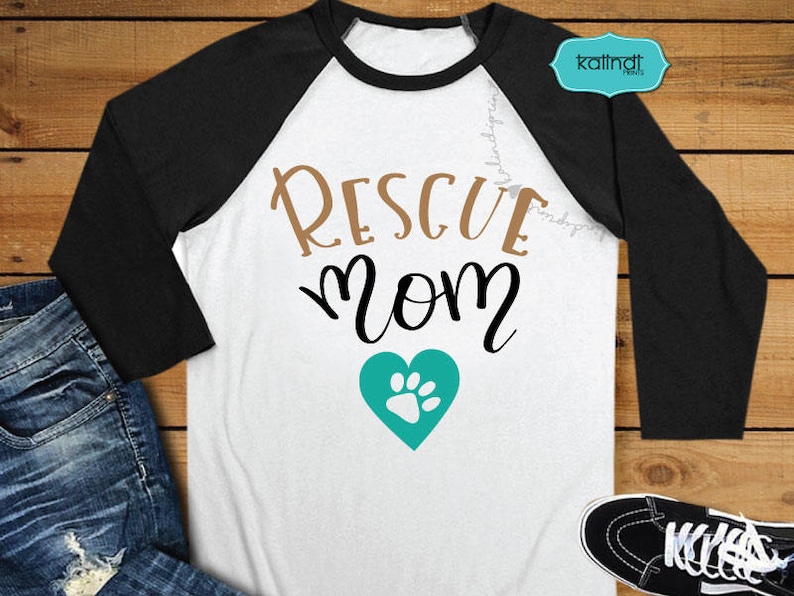 Download Rescue mom svg Dog lover svg hand-lettered dog svg pet | Etsy