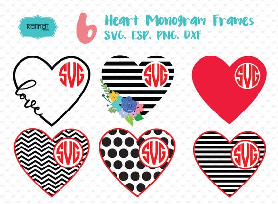 Download Valentine Svg Valentine Monogram Svg Heart Svg Heart Etsy