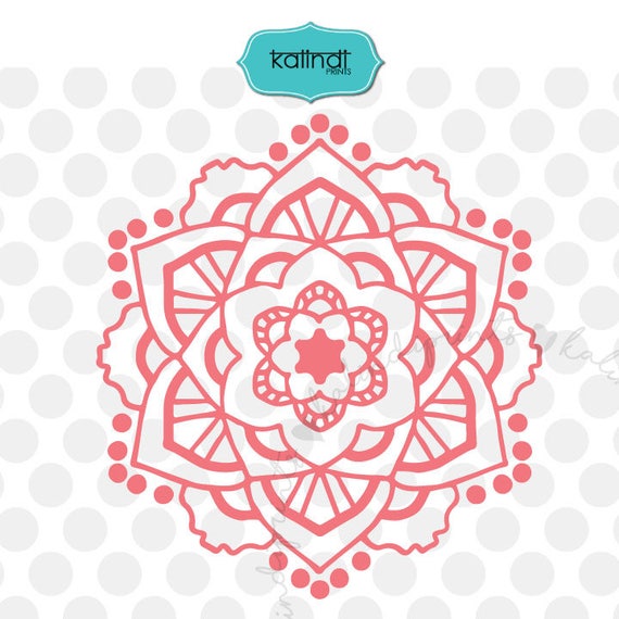 Download Mandala Svg Mandala Svg Mandala Dxf Mandala Clipart Etsy