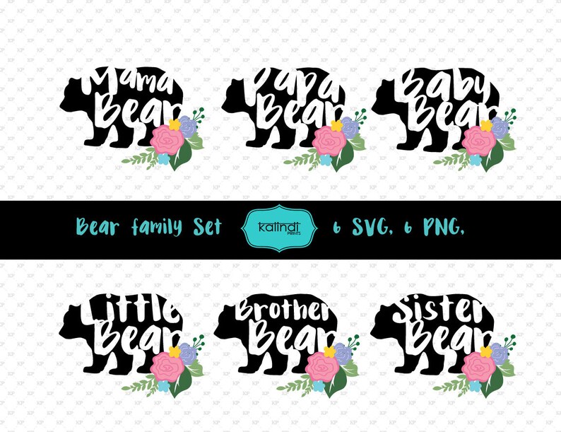Download Clip Art Art Collectibles Baby Bear Svg Id Trbf1 Papa Bear Svg Flowers Vector Graphic Mama Bear Svg Svg Files
