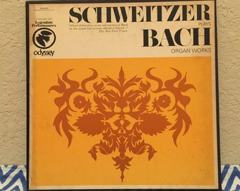 Walter Kraft - Bach Organ Music - 3 Record Box Set - Circa 1950's