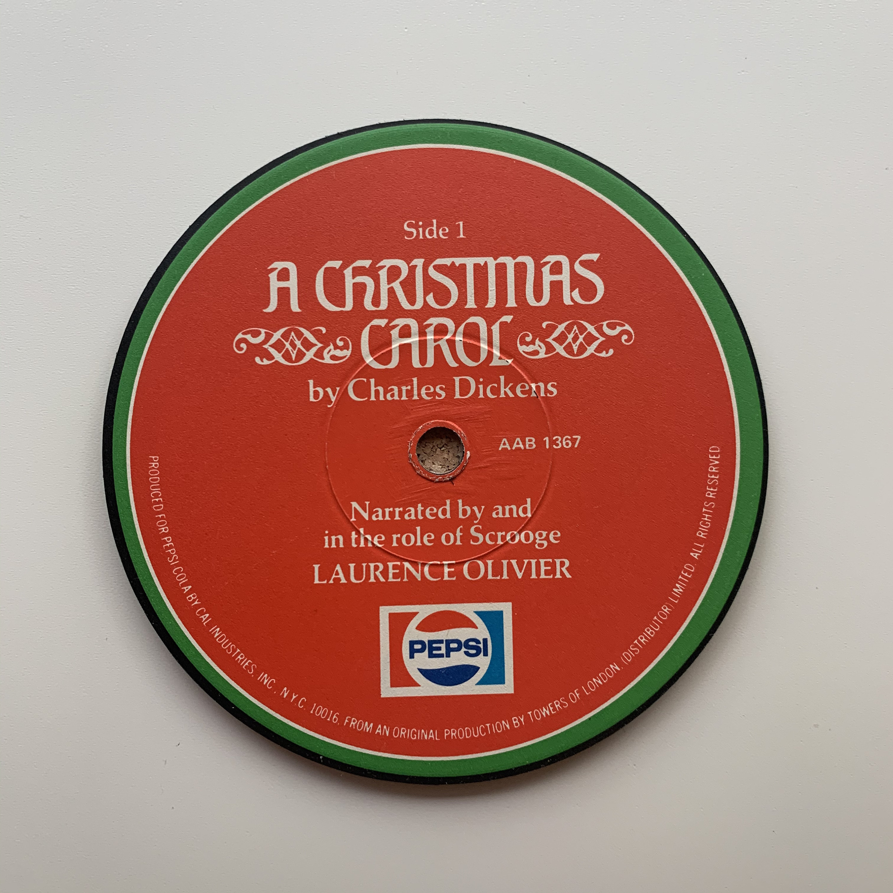 Støv fyrværkeri blotte Vintage Vinyl Record Coasters Set You Pick 4 Christmas & - Etsy