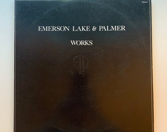 Vintage Emerson Lake & Palmer Works 33 1/3 Vinyl Record Set