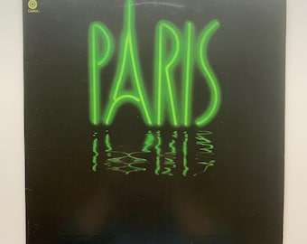 Vintage Paris 33 1/3 Vinyl Record