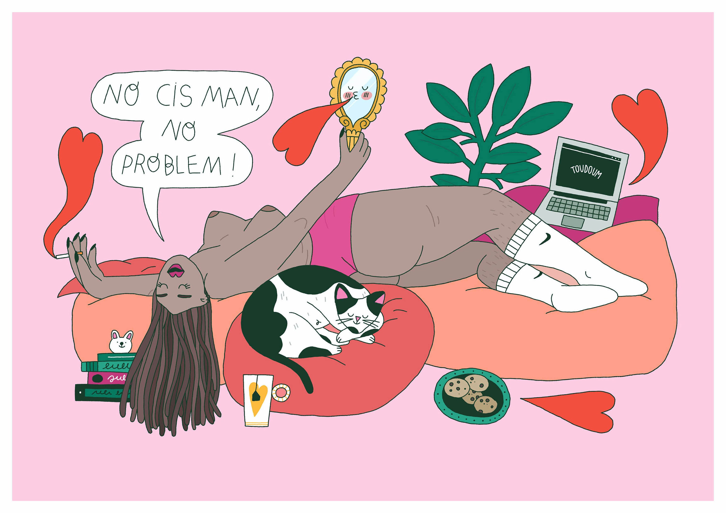 Print A4 - No Cis Men Problems