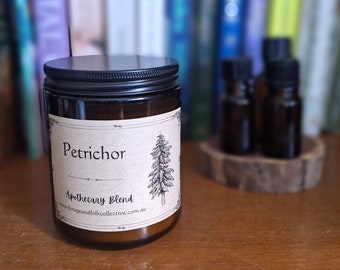 Petrichor: Apothecary Essential Oil Soy Candle