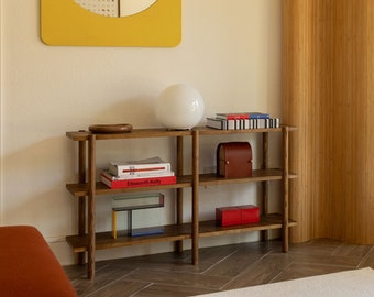 Shelving Unit, Wooden Shelving Unit, Modern Shelving Unit, Wood Bookshelf