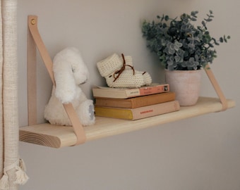 ivory shelves for nursery