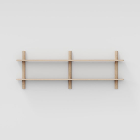 Etsy wooden 2024 floating shelves