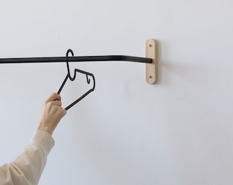 Wall Mounted Clothes Rack