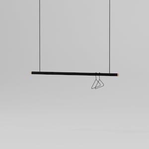 Black Hanging Clothes Rack