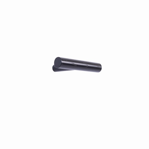 Modern Wood Hook In Black Wooden Coat