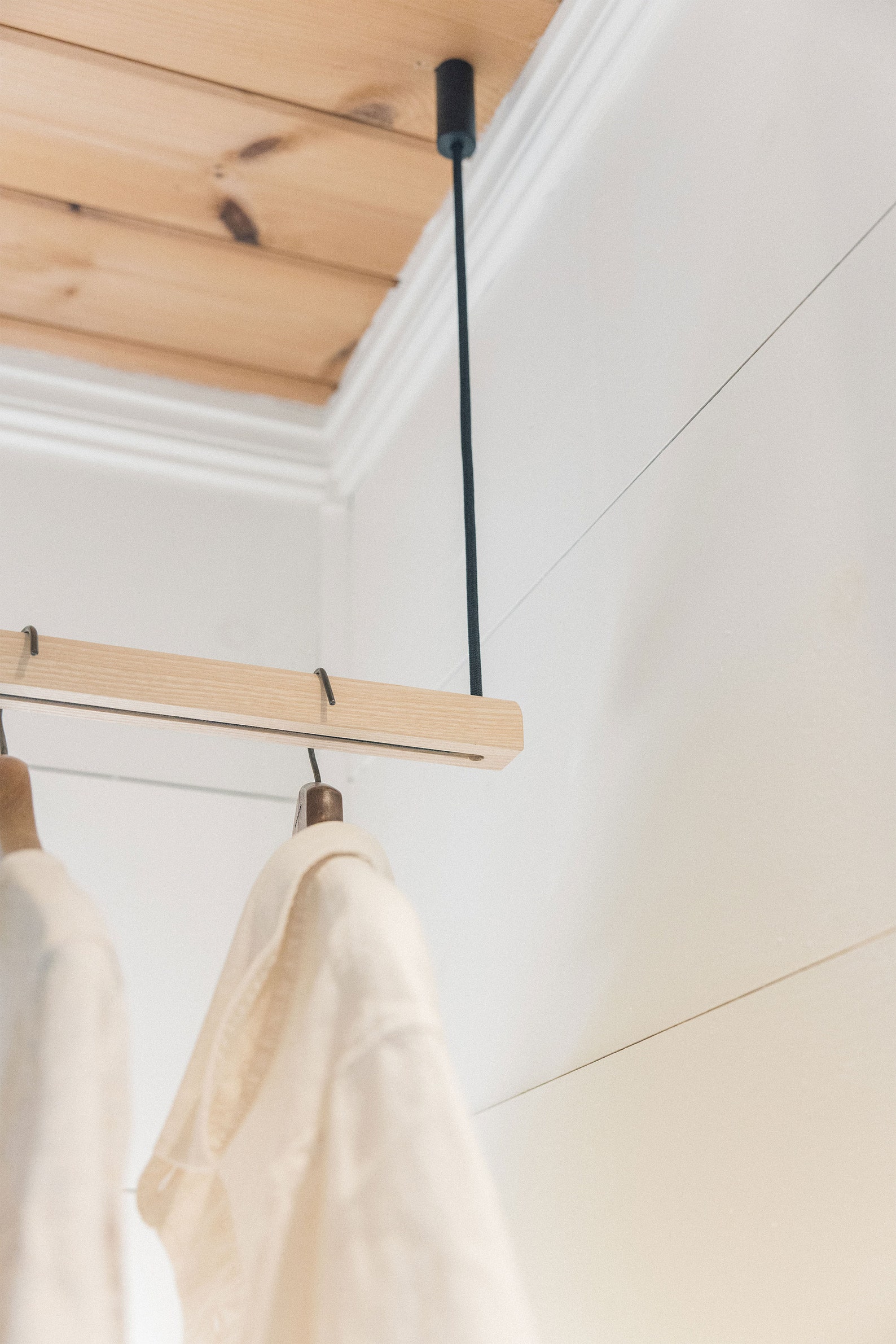 Hanging Clothes Rack Ceiling Mounted Hanging Clothes Rack Etsy Australia