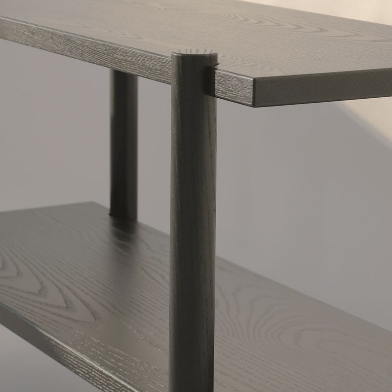 Low Shelving Unit Wooden Shelving Unit Modern Shelving Unit Etsy