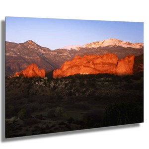 Garden of the Gods Wall Art - Acrylic, Canvas & Metal Options, Scenic Nature Decor, Colorado Landscape Gift