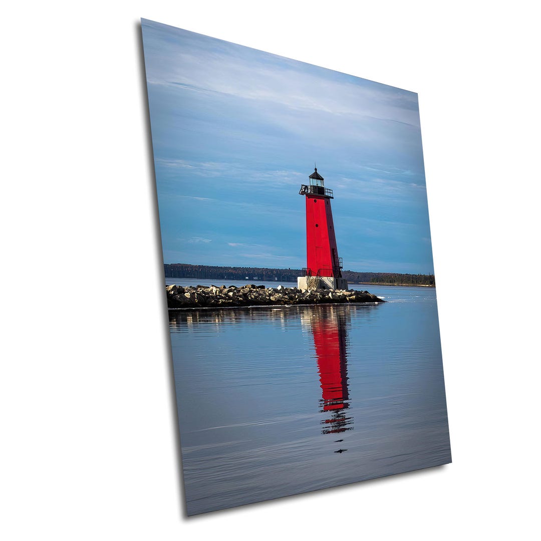 Manistique Lighthouse Wall Art | Michigan Lighthouse Photography ...